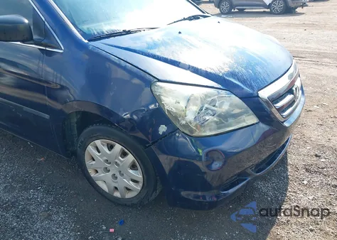 2007 Honda Odyssey Lx from USA, damaged, VIN 5FNRL38247B054323